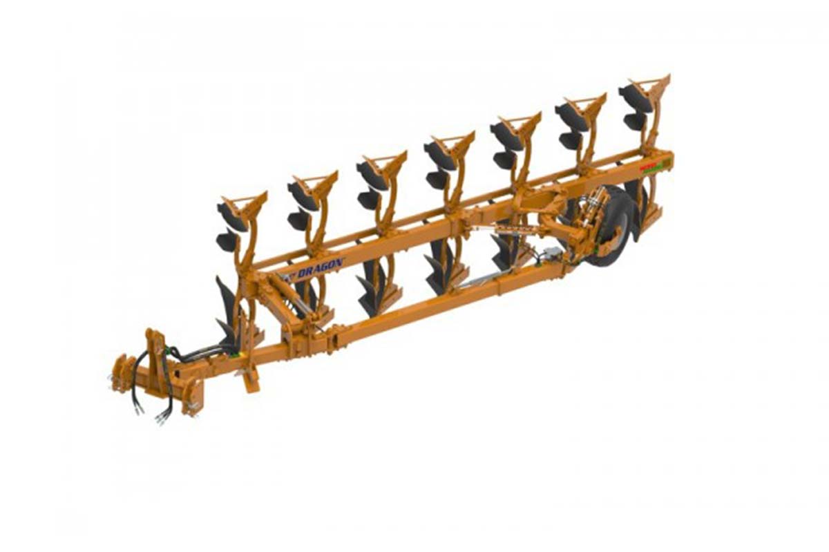 Aratro semiportato DRAGON W – 7
